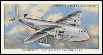 10 'Canopus' The New Empire Flying Boat